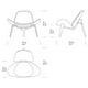 thumbnail image 4 of Silla Eames Shell Café/Negro, 4 of 5