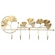 thumbnail image 5 of Ins Light Gancho De Lujo Para Colgar En La Pared Ginkgo Leaf Shape Key Holder Hook Rack Golden A, 5 of 5