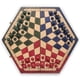 thumbnail image 3 of Juego de ajedrez Husaria de madera para tres jugadores con tablero plegable, 3 of 9