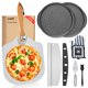 thumbnail image 1 of Juego de sartenes para pizza Pel Jcaeh, 7 piezas con paleta de 30 cm, 2 sartenes, 1 of 7