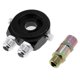 thumbnail image 5 of M20x1.5 Calibrador del filtro de aceite Adaptador del termostato de la placa sándwich Negro, 5 of 5