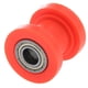 thumbnail image 5 of Guía de la rueda del tensor de la polea del rodillo de cadena de 10 mm para automóviles naranja, 5 of 5