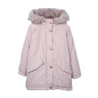 Pillin - Chaqueta Niña Forrada Con Gorro Piel Café