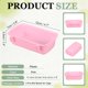 thumbnail image 2 of Uxcell Tazas de Jaula, 4.7x2.8x1.4 Pulgadas Comedero para Periquitos Accesorios de Jaula para Pájaros Dispensador de Comida y Agua Colgante, (Rosa, 3 Piezas), Destinado para Mascotas / Palomas / Loros, 2 of 7
