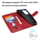 thumbnail image 2 of Funda con Cremallera para Samsung Galaxy S21 Ultra 5G, Carcasa Cartera de Cuero PU con Soporte y Tarjetero, 2 of 6