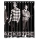 thumbnail image 1 of Cortina de ducha de los Backstreet Boys, juego de cortina de baño con ganchos, tamaño 60 x 72 pulgadas, 1 of 3
