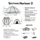 thumbnail image 5 of Carpa Horizon 2 Impermeable 2 Personas Trekking Wild Travel, 5 of 9