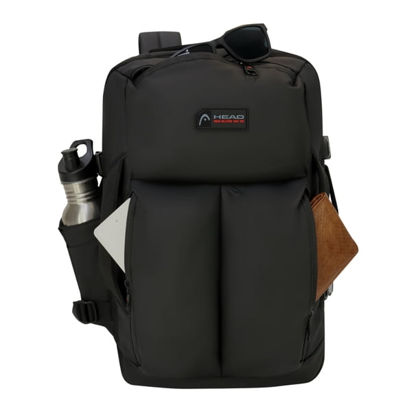 Mochila de Viaje Expandible Shark Waterproof Reverse Negro Head