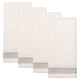 thumbnail image 1 of REGALWOVEN Toallas de Mano Texturizadas de Algodón Waffle, 13" x 29" Suaves y Absorbentes Toallas Decorativas para Baño, Gimnasio, Spa, Hotel, Hogar Blanco Lechoso 4pk, 1 of 7