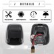 thumbnail image 4 of Unique Bargains 2 Piezas de Luz de Matrícula LED para Titan Xterra 2007-2015 Plástico 26510ZP50A, Negro, 4 of 7