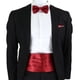 thumbnail image 1 of Faja Formal Corbatin Ajustables Hombre Matrimonio Cummerbund rojo Talla Única, 1 of 4