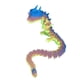 thumbnail image 2 of Dragón Impreso En 3D Para Niños, Regalo De Cumpleaños, Decoración Del Hogar, Figura De Dragón, Dragón Rosa, 2 of 3