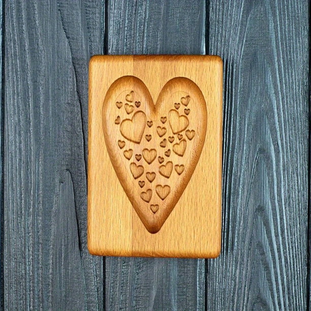 1pc, Easy Baking with Wooden Cookie Mold - Press Cookie Stamp for Perfectly Shaped Treats - Kitchen Gadgets and Accessories for Home Bakers