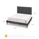 thumbnail image 3 of Cama Europea Curve Cocopedic King + Respaldo Eufrates, 3 of 14