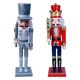 thumbnail image 1 of Figuras De Cascanueces De 12 ", 2 Uds., Figuras Decorativas De Navidad, Decoración Hecha A Mano, Estilo P, 1 of 5