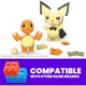 thumbnail image 2 of Set Construccian MEGA Pokamon Charmander Pichu 40 piezas Poka Ball, 2 of 3