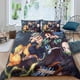 thumbnail image 1 of Gerrit- Zeni-tsu Aga-tsuma -Cute Bed Duvet Cover- Demon Anim-e Slayer Beddin-g Sets 3D Pr-inted Lig-htweight 3 Piece Com-forter Sets 1 Du-vet Cover and 2 Pillo-w Shams for Ki-ds Boys Girls Twin, 1 of 5