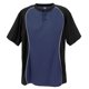 thumbnail image 1 of Playera tipo polo Martin Sports con tapeta de dos botones, azul marino, talla adulta 2X, 1 of 1