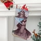 thumbnail image 2 of Calcetín de Navidad Obi Wan Lino Blanco Desmarcar 54cm x 38cm, 2 of 5