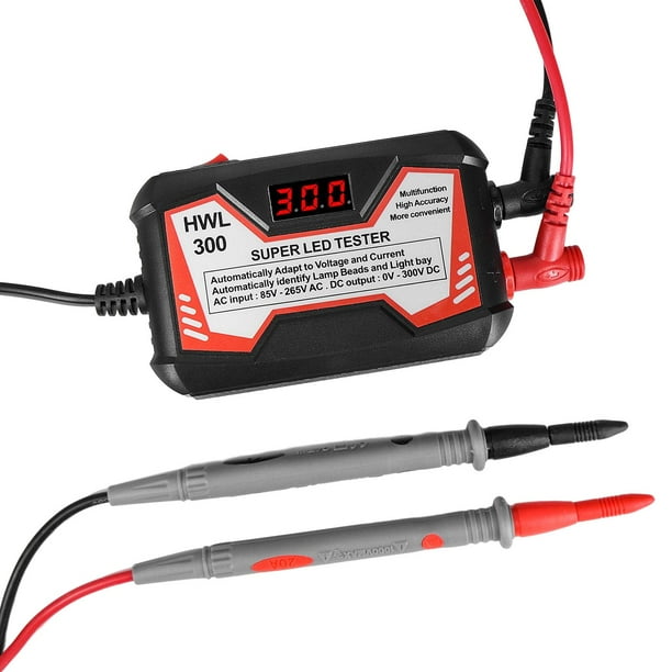 Probador de retroiluminación LED, sonda de reparación de retroiluminación de TV LED portátil para diagnosticar LED defectuosos, lámpara LED Bead TV
