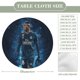 thumbnail image 2 of Vinícius Júnior theme Fitted Round Tablecloths Elastic Edged Table Covers Waterproof Table Cloth For Kitchen Holiday Party Tables Decor 120cm, 2 of 6