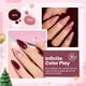 thumbnail image 2 of Set de esmaltes en gel con pétalos de rosa con forma de escarabajos, 6 colores, para otoño, 2 of 7