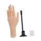 thumbnail image 4 of Mano de práctica de uñas, modelo de entrenamiento de uñas, mano de maniquí de simulación de silicona falsa para organizar la exhibición de estudiantes Mano izquierda, 4 of 5