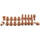thumbnail image 1 of RIVERWELD 176655/176656 - Juego de 10 electrodos y 10 boquillas para cortadora de plasma, 1 of 4