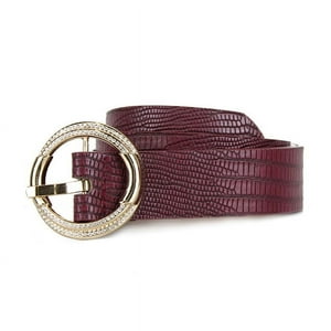 Carven - Cinturón Jena Burdeo