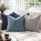 thumbnail image 3 of Fundas de almohada MIULEE de pana suave decorativa, 45 x 45 cm, color gris plateado, 3 of 6