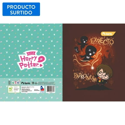 Cuaderno Book Harry Potter 2 7Mm 120 Hojas / Producto Surtido  Torre