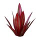 thumbnail image 3 of DIY Metal Art Tequila Escultura Rústica 9 Hojas Escultura De Jardín Decoración Para El Hogar Rojo 35cm, 3 of 5