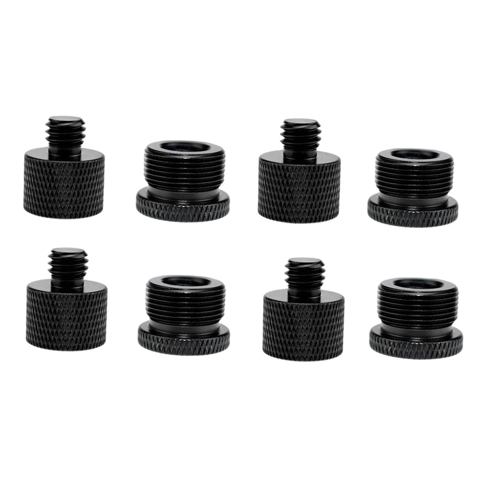 Bothyi - Adaptador De Soporte De Micrófono De 8 Piezas Rosca Adaptadora De Tornillo Universal Para Soporte De Micrófono