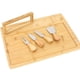thumbnail image 4 of Tabla de Quesos L 4 Utensilios 1,5x20x30 cm Beige, 4 of 6