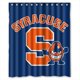 thumbnail image 1 of Cortina de ducha naranja Syracuse, juego de cortinas de baño con ganchos, tamaño 60 x 72 pulgadas, 1 of 3