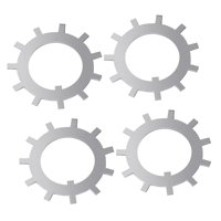 Ioensy - 4 Arandelas De Espiga Para Eje De Rueda De Remolque. Piezas Para Eje De Rueda De Remolque.