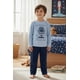 thumbnail image 1 of Pijama Micropolar Niño Estampado Astronauta celeste 2, 1 of 7