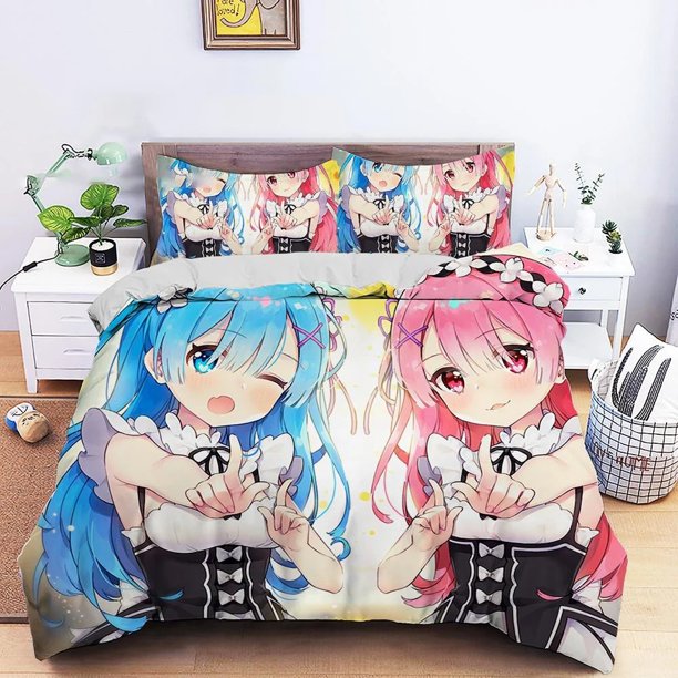 ed Aphmau Bedding Set Pillowcase Duvet Cover Double Adult Boys Bedclothes Quilt Cover