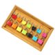 thumbnail image 2 of 7 Piezas De Colorido Juego De Llaves Y Cerraduras En Bandeja De Madera Para Ni?os Montessori Ayudas Didácticas, 2 of 5