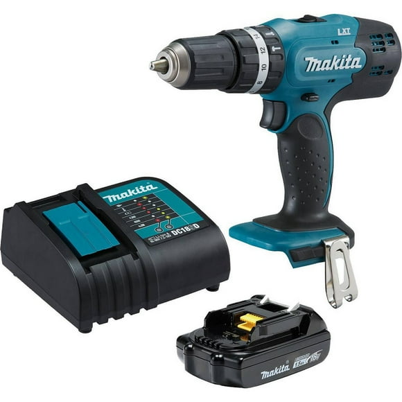 Taladro Percutor 13mm Dhp453 18v + Bat 1 5ah + Carg