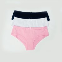 Pack 3X Calzon De Algodón Girls Mujer Flores 24126-160