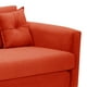 thumbnail image 4 of Sofa New Retro 3CG Felpa 00 Naranja, 4 of 6