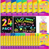 Pigipigi Kids - Kit De Manualidades Party Favors Pigipigi Para Niños Rainbow Scratch