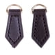 thumbnail image 2 of 2 piezas de cuero con cremallera etiquetas Fixer Pull Replacement DIY Wallet Purse Bag Coffee, 2 of 5