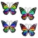 thumbnail image 2 of 4x Jardín De Mariposas Decoración De Pared Patio Valla Escultura Decoración Colgante, 2 of 5