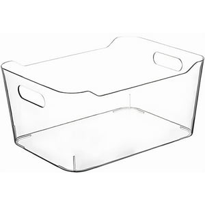Wakeshome - Contenedor De Alimentos Acrilico Organizador De Cocina L Transparente