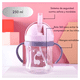 thumbnail image 3 of Vaso Antiderrame Con Bombilla Entrenamiento Bebé 250ml 360°, 3 of 5