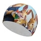 thumbnail image 1 of Peter Rabbit Gorro de Natación de Licra, Gorro de Baño de Tela Cómoda, Gorro Elástico Antideslizante para Hombres, Mujeres y Niños, 1 of 6