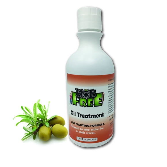 Tratamiento contra piojos Nit Free 946 ml a base de aceite de oliva