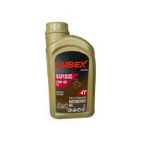 Aceite Motor Lubex 10W40 Sn Moto Sintetico 1 Litro